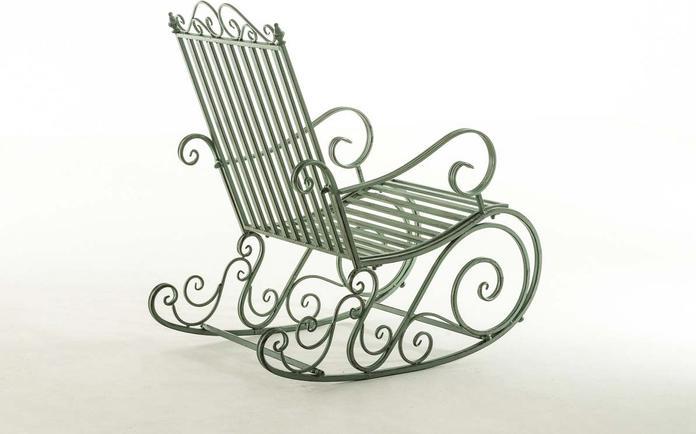 Image du produit CLP fauteuil à bascule Smilla, vert antique