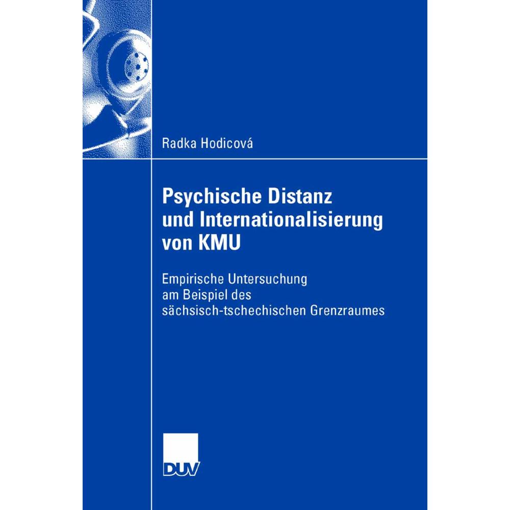 Psychische Distanz und grenzüberschreitende Kooperation von KMU, Fachbücher