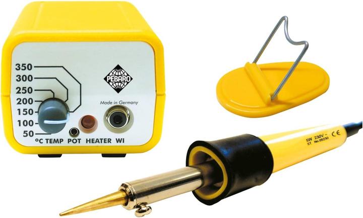 Actual product image Pebaro Encaustic Station with Variable Temperature, Pump, Writing Tip, Brass Brush and 5 Iron Attachments
