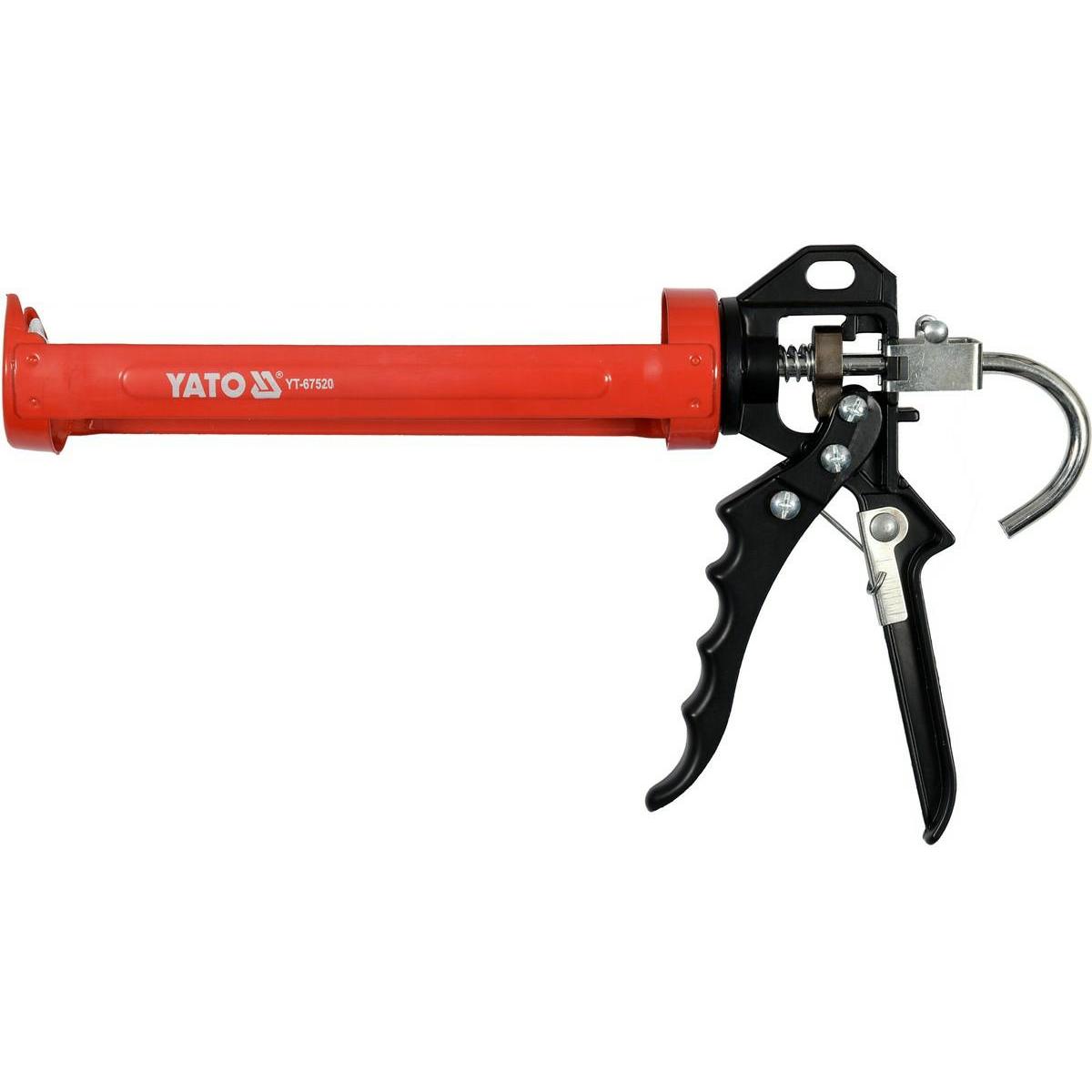 Yato, Pistola dosatrice + ingrassatore, Pistola per cartucce Pistola per cartucce Pressa Siringa per silicone Pistola per silicone Pistola