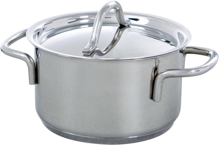 Actual product image BK Profiline kookpan 14 cm - RVS - inductie (Frying pan, Pot, Stainless steel)