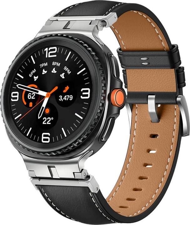 Cover-Discount Samsung Galaxy Watch 8 40mm / 44mm - Ersatzband Armband Leder (Echtes Leder)
