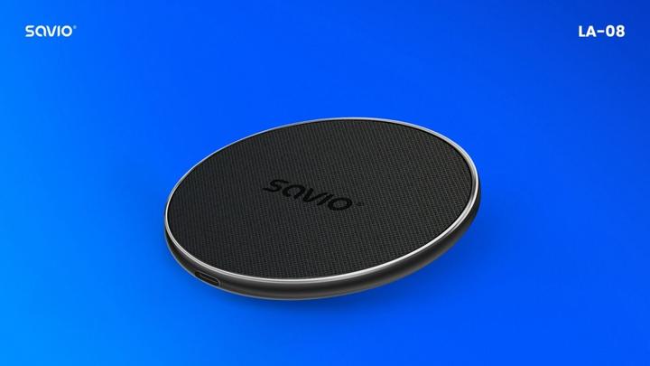 Produktbild Savio LA-08 mobile device charger Smartphone Black USB Outdoor (15 W)