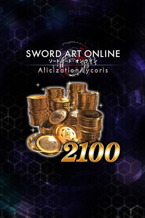 Image du produit Microsoft Sword Art Online Alicization Lycoris 2100 SAO Coins