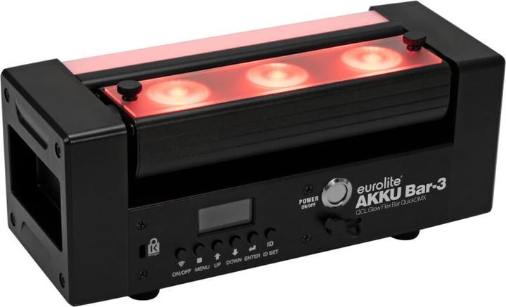 Image du produit Eurolite AKKU Bar-3 Glow QCL Flex QuickDMX (8 W)