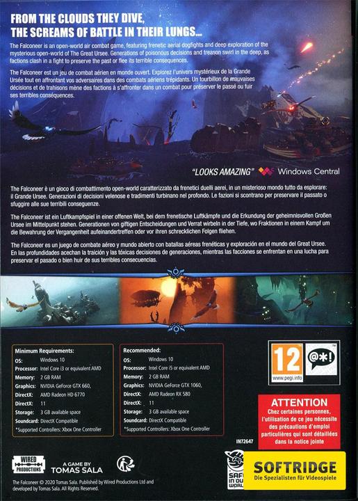 Produktbild Wired Productions Falconeer - Deluxe Edition (Windows, EN)