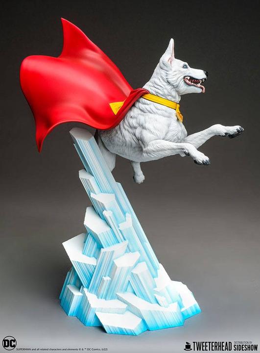 Actual product image Tweeterhead DC Comics statuette Krypto 32 cm