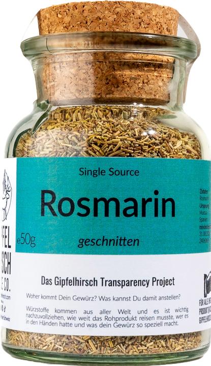 Image du produit Gipfelhirsch Romarin, coupé (50 g)