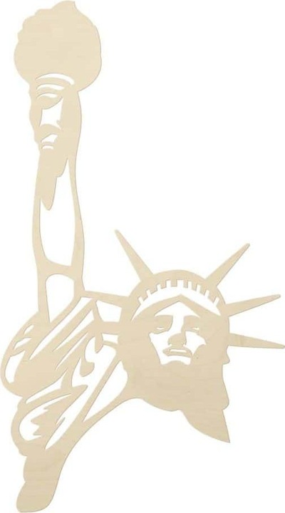 Produktbild Trenddeko Freiheitsstatue - Lady Liberty (60 x 33 cm)