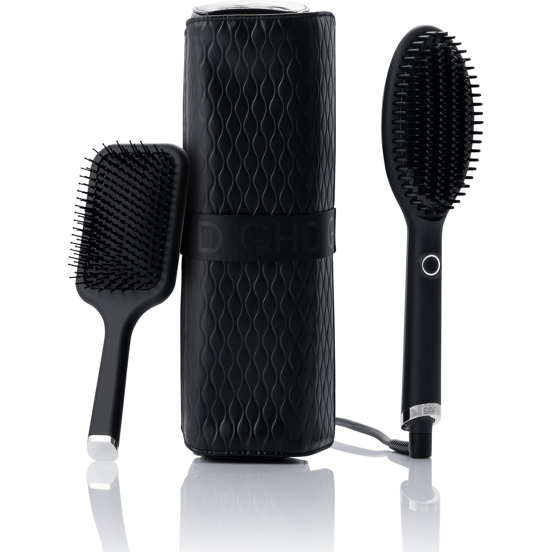 Thumbnail - ghd, Glätteisen, Iced Luxe Collection - Glide Geschenkset - Smoothing Hot Brush (Glättbürste)