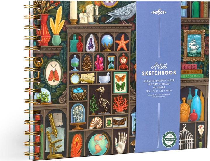 Eeboo - Sketchbook - Alchemist's Cabinet (ESKL266) (Nessuna, Copertina rigida)