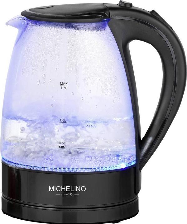 Actual product image Michelino Glass kettle 1.7 litres (1.70 l)