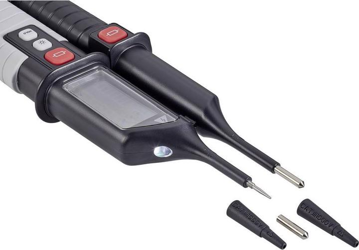 Actual product image Voltcraft Bipolar voltage tester + VDE screwdriver set + bag (CAT III 1000V, CAT IV 600V)