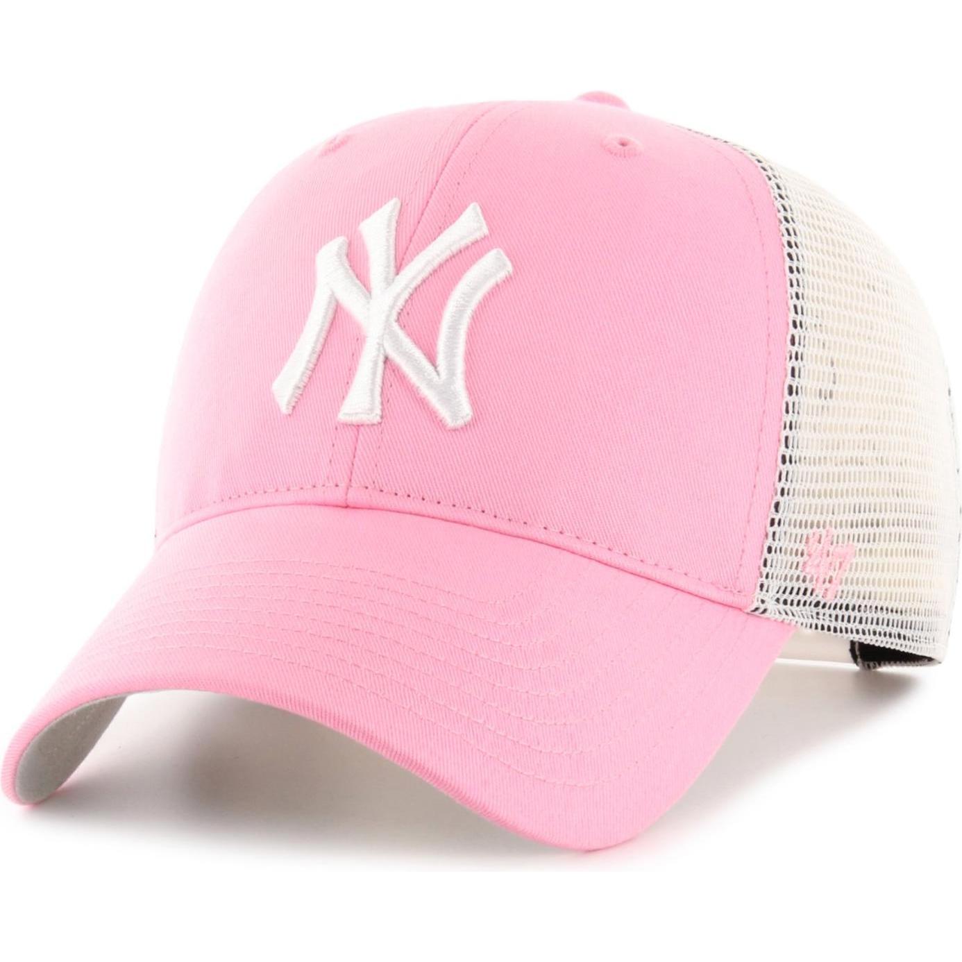 47 Brand, Herren, Cap, Branson New York Yankees, Rosa, (One Size)