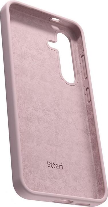Actual product image Etteri Silicone case for Samsung Galaxy S24 Plus light pink (Samsung Galaxy S24+)