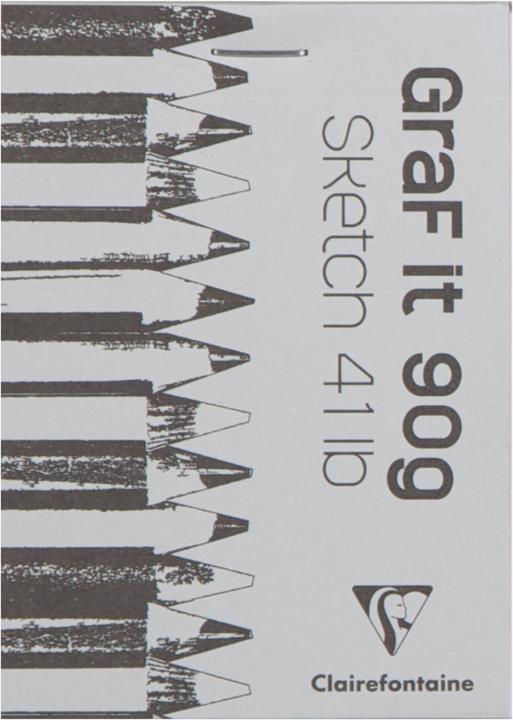Produktbild Clairefontaine Trockene Techniken (A3)