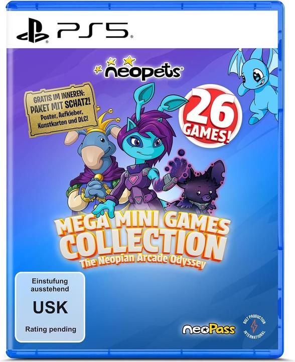 Produktbild Neopets - Mega Mini Games Collection PS-5 D1 (PS5, DE)
