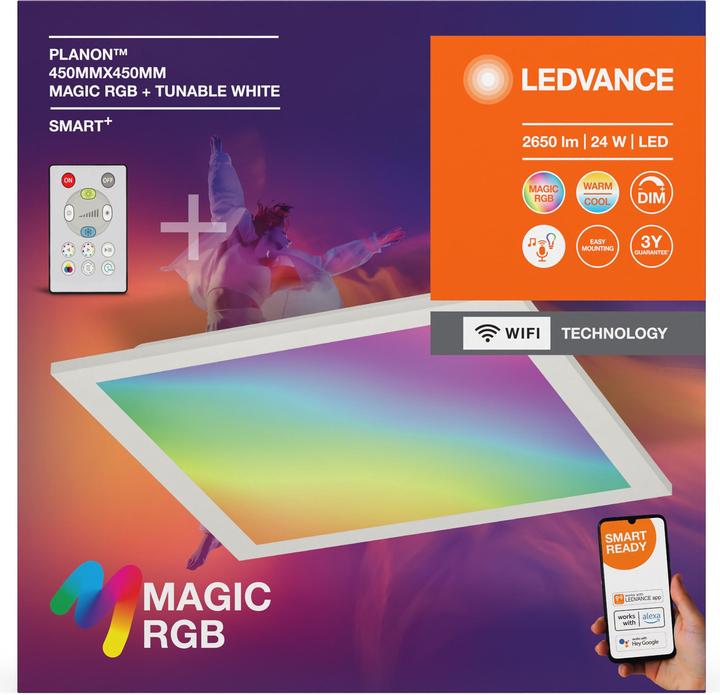 Produktbild Ledvance Smart+ Wifi Panel Magic RGB (1900 lm)