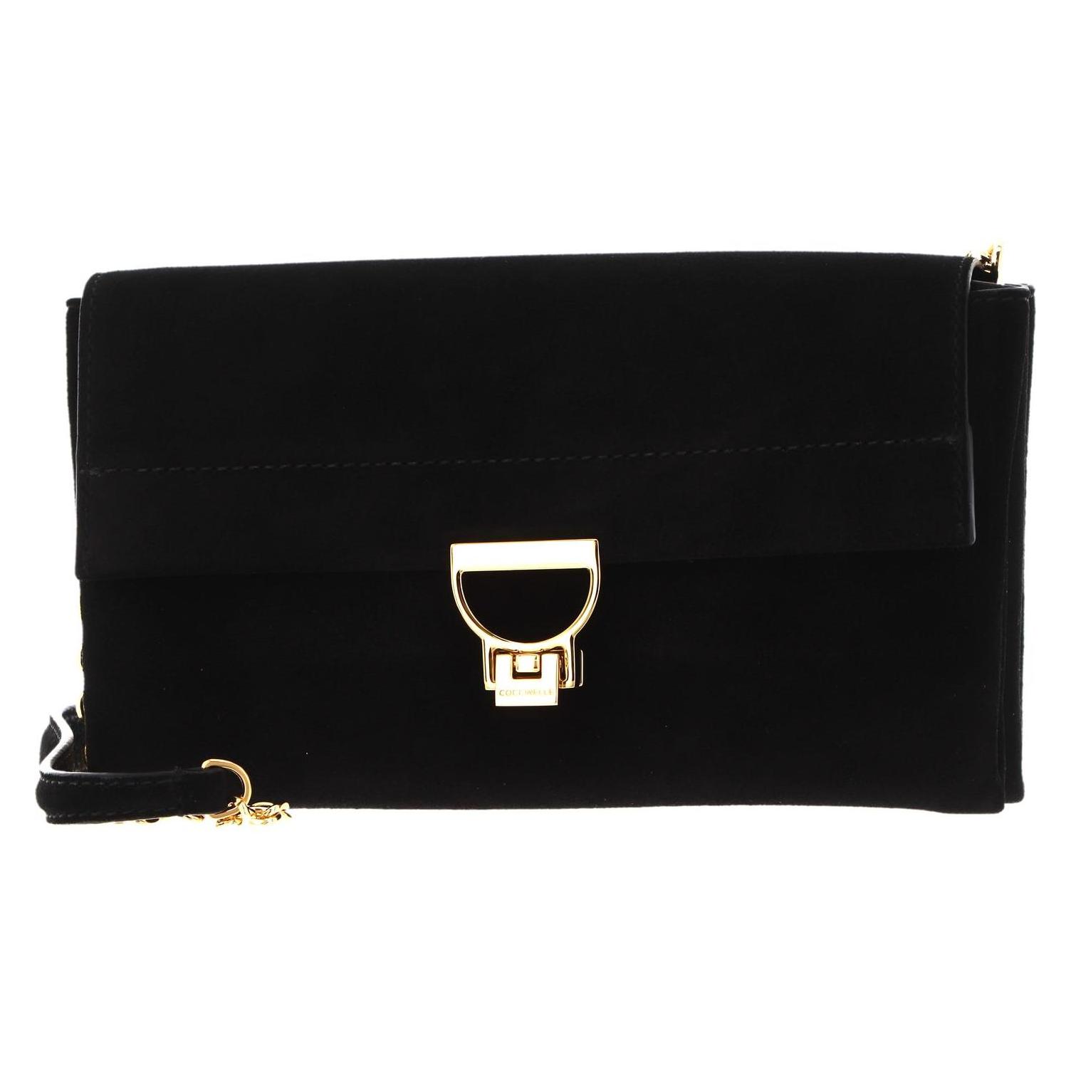 Coccinelle, Damen, Handtasche, Arlettis Suede Handbag, Schwarz