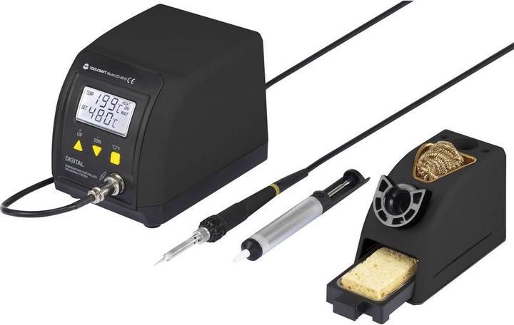 Actual product image Toolcraft Soldering station + desoldering station