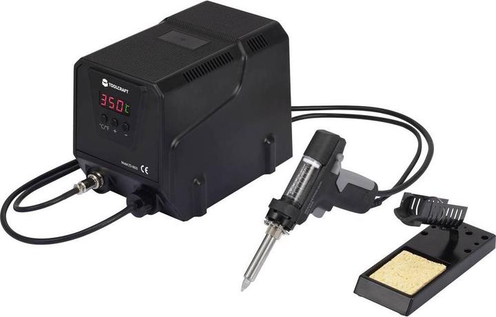 Actual product image Toolcraft Soldering station + desoldering station
