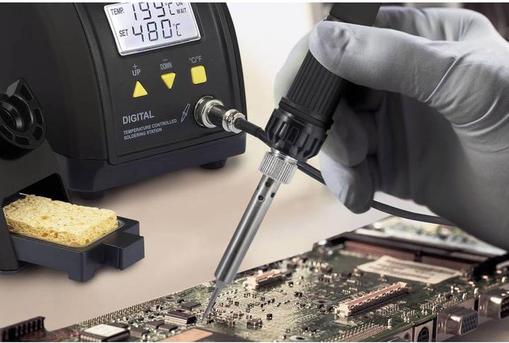 Actual product image Toolcraft Soldering station + desoldering station