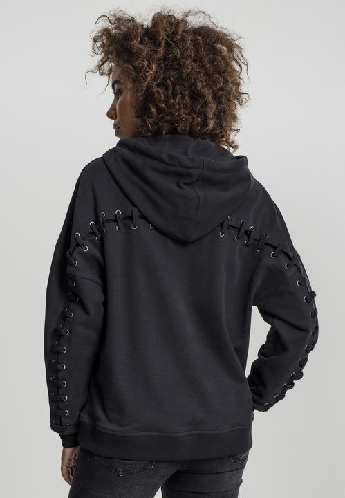 Produktbild Urban Classics Ladies Laced-Up Hoody (XS)