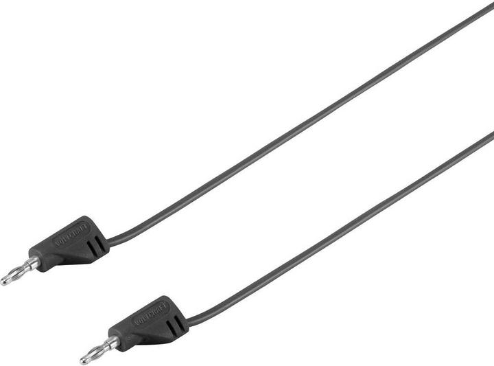 Actual product image Voltcraft Highly flexible test leads SET rt/sw 60 V/DC, 30 V/AC 2.2 A