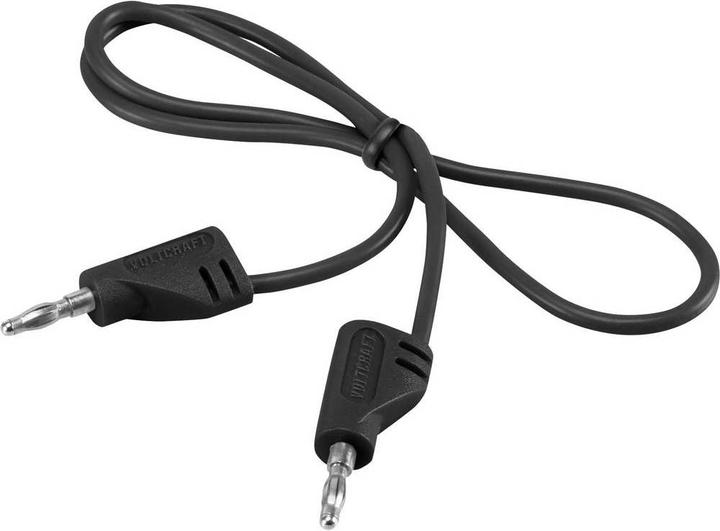 Actual product image Voltcraft Highly flexible test leads SET rt/sw 60 V/DC, 30 V/AC 2.2 A