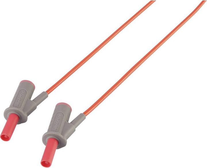 Actual product image Voltcraft Highly flexible test leads SET 2.0 m 1000 V, 600 V 10 A