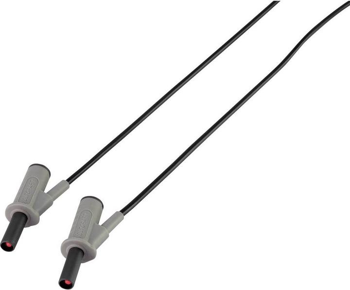 Actual product image Voltcraft Highly flexible test leads SET 0.5 m 1000 V, 600 V 10 A