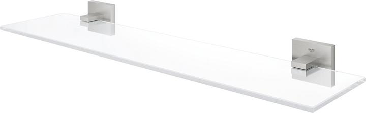 Image du produit Grohe Start Cube QuickFix étagère en verre, à coller, supersteel