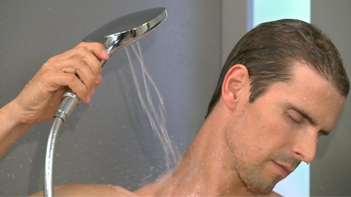 Immagine prodotto hansgrohe Doccia Raindance Select E con soffione cromato (3 Tipi di raggi, 8.50 l/min)