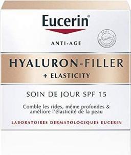 Produktbild Eucerin Hyaluron-Filler +Elasticity Day Cream SPF15 (50 ml, Tagescreme, SPF 15)