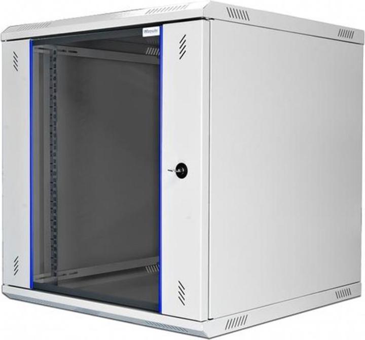 Image du produit Wirewin Armoire murale 600X600X12U Pro 2nd Gen FP 19 / 12UH / Gris clair (12 HE, Rack 19 pouces)