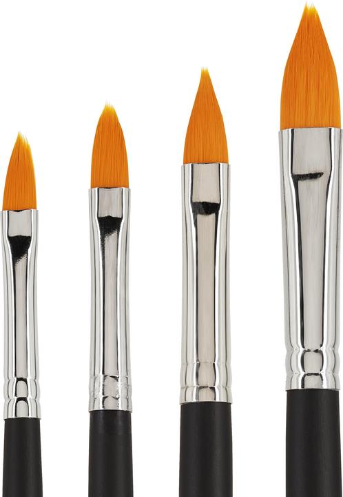 Produktbild VBS Katzenzungenpinsel "BASIC", 4er-Set (18 mm)