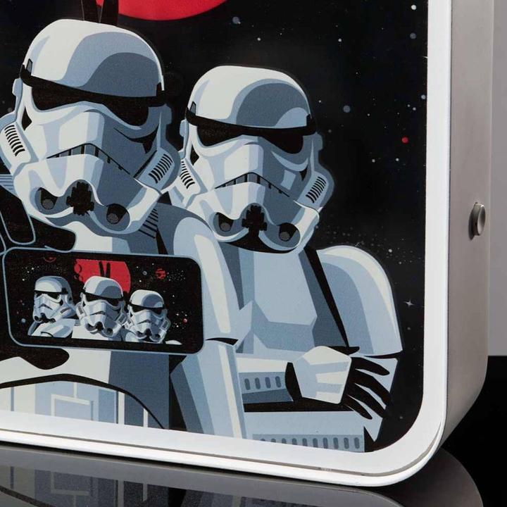 Actual product image Numskull Official Star Wars Stormtrooper perspex table lamp / wall light