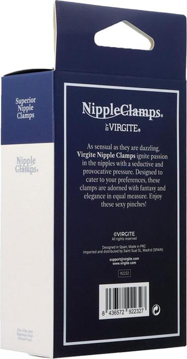 Image du produit Virgite Pinces à mamelons modèle 6