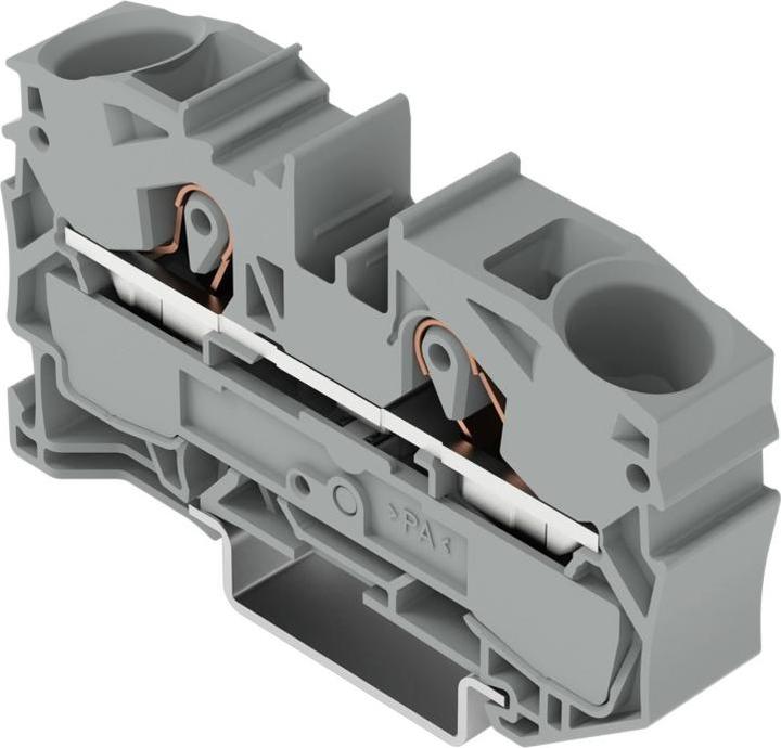 Image du produit Wago BORNE DE PASSAGE 2 X 16 MM2 GRISE