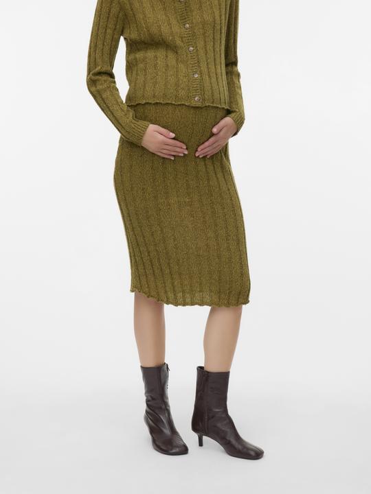 Produktbild Mamalicious Hohe Taille Midirock Strickrock (XS)