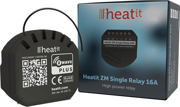 Produktbild Heatit ZM Single Relay