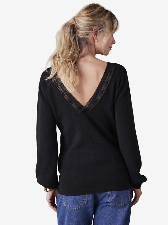 Actual product image Envie de Fraise Umstandspullover mit Spitze hinten (40)
