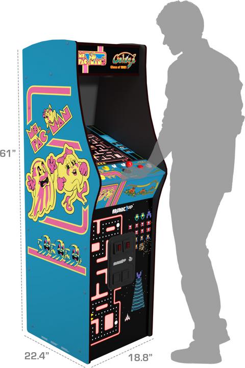 Produktbild Arcade1Up Ms. Pac-Man vs Galaga - Class of 81 - Deluxe