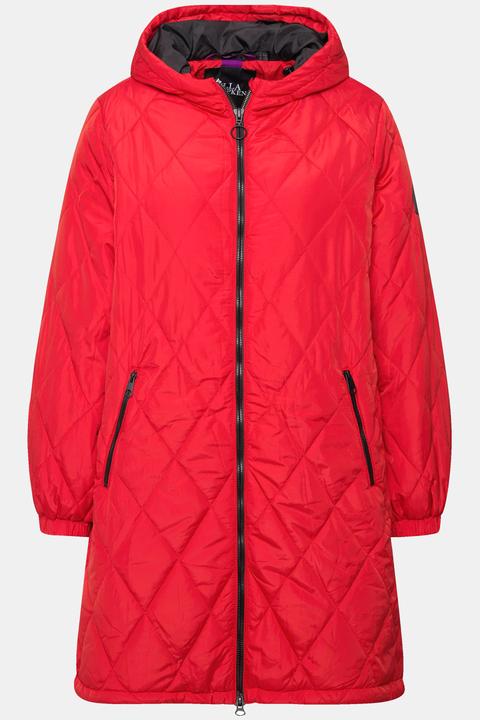 Actual product image Ulla Popken Lightly Quilted Water Repellent Coat