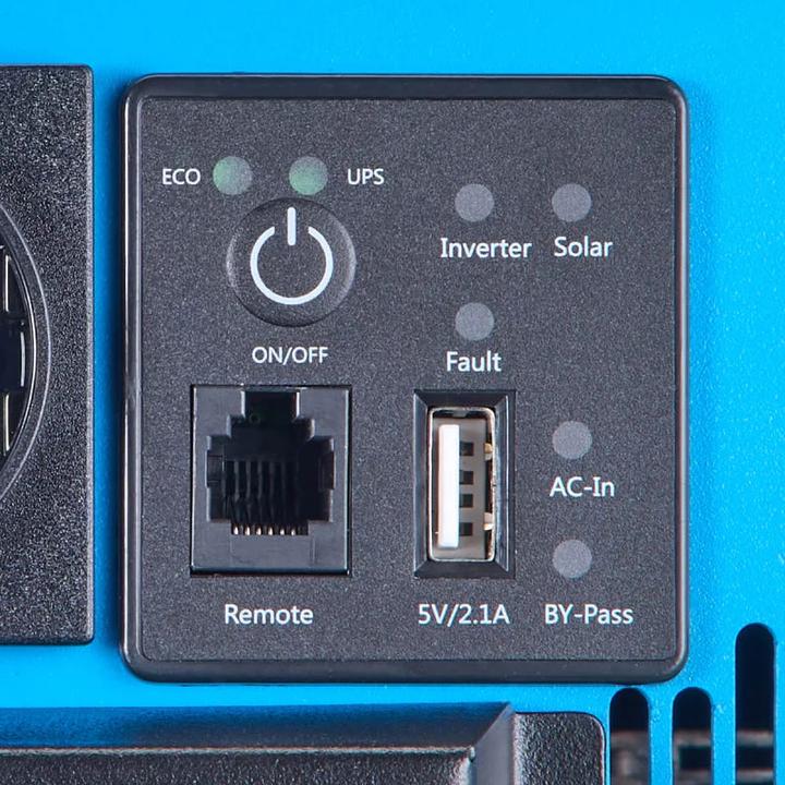 Produktbild Ective SSI 25 PRO 2500W/12V Sinus-Wechselrichter mit Netzvorrangschaltung, Ladegerät und Laderegler