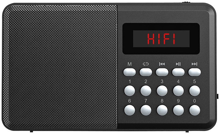 Produktbild Auvisio FM-Taschenradio mit MP3-Player (FM, Bluetooth)