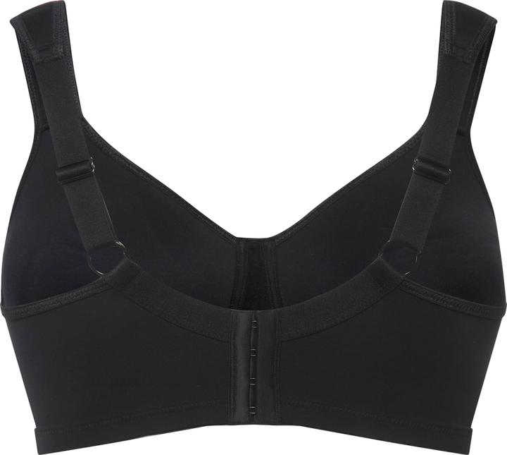 Actual product image Ulla Popken Satin Trim Wirefree Stretch Microfiber Wellness Bra (105 E)