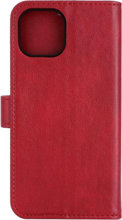 Produktbild Radicover Radiation Protection Wallet Vegan Leather iPhone 14 Flipcover Red (Apple iPhone 13)