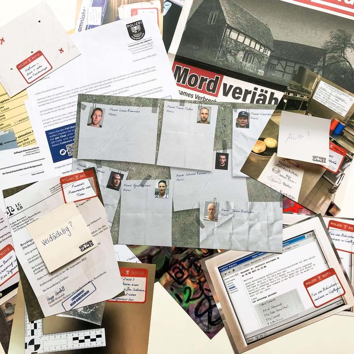 Actual product image Hidden Games A Perfect Plan - Crime Game (German)