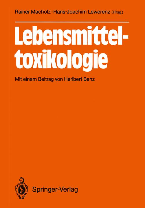 Produktbild Lebensmitteltoxikologie (Deutsch, Hans-Jochen Lewerenz, Rainer Macholz, 2011)